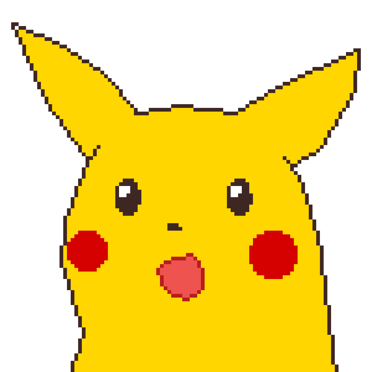 Surprised Pikachu PNG Images HD