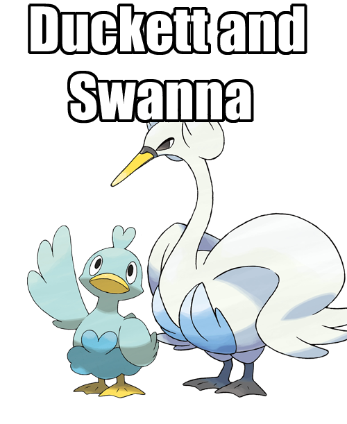 Swanna Pokemon Transparent Images
