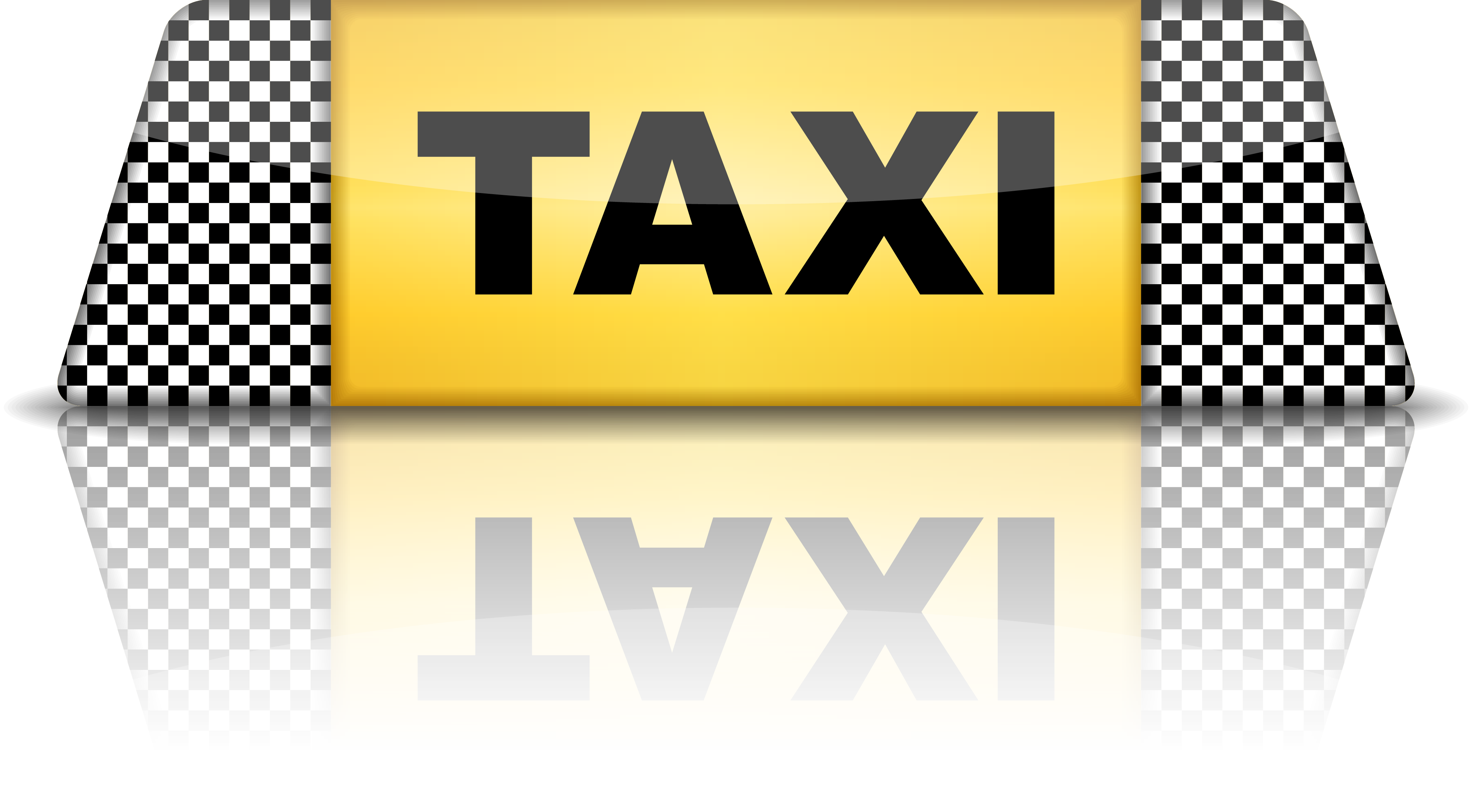 Taxi Logo Transparent Clip Art Background