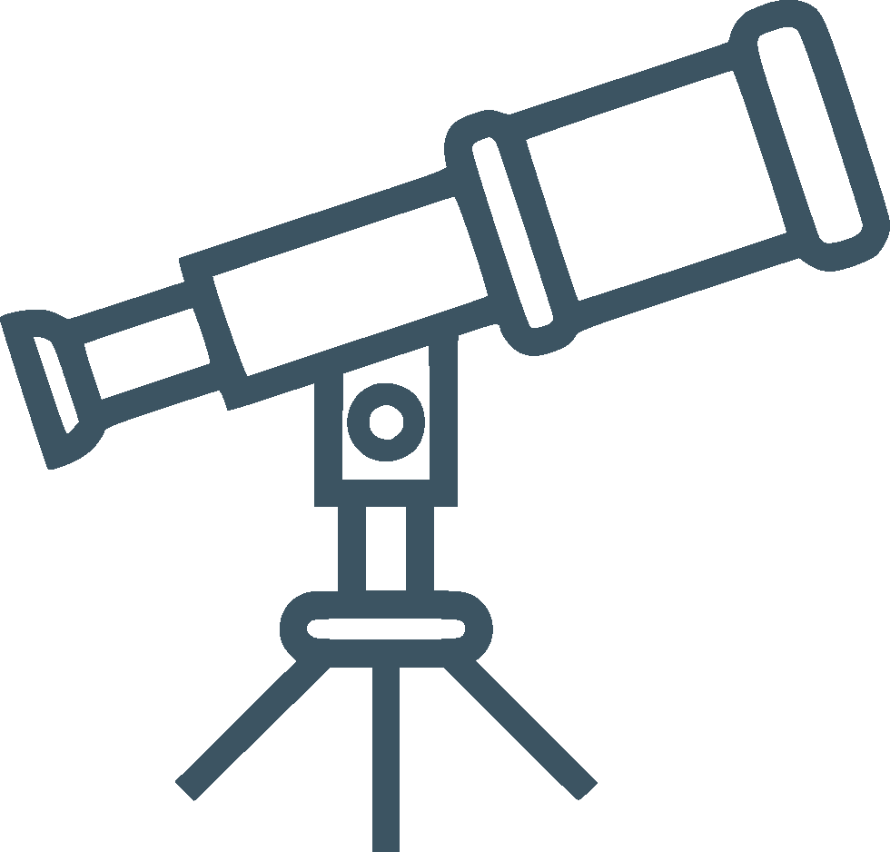 Telescope Background PNG Clip Art