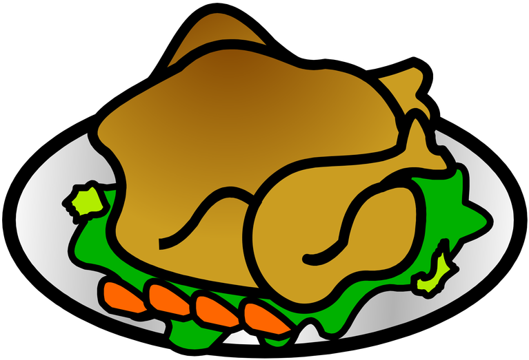 Thanksgiving Turkey Meat PNG Clip Art HD Quality
