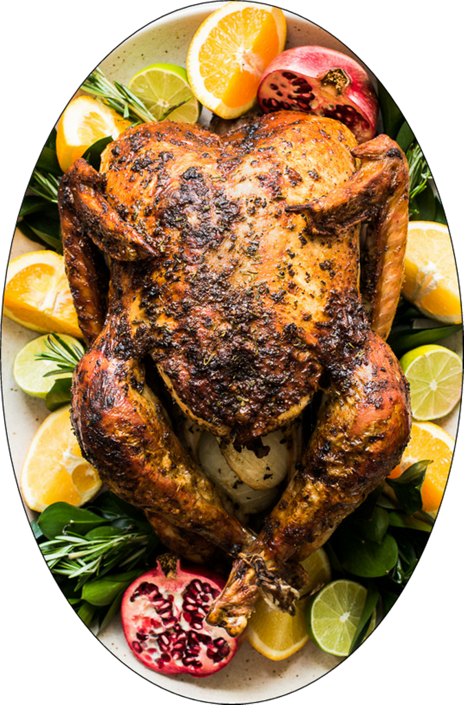 Thanksgiving Turkey Meat PNG Pic Background