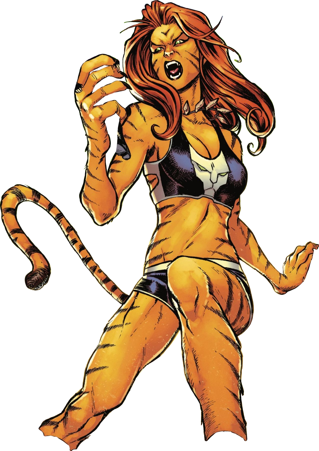 Tigra Marvel PNG Clipart Background
