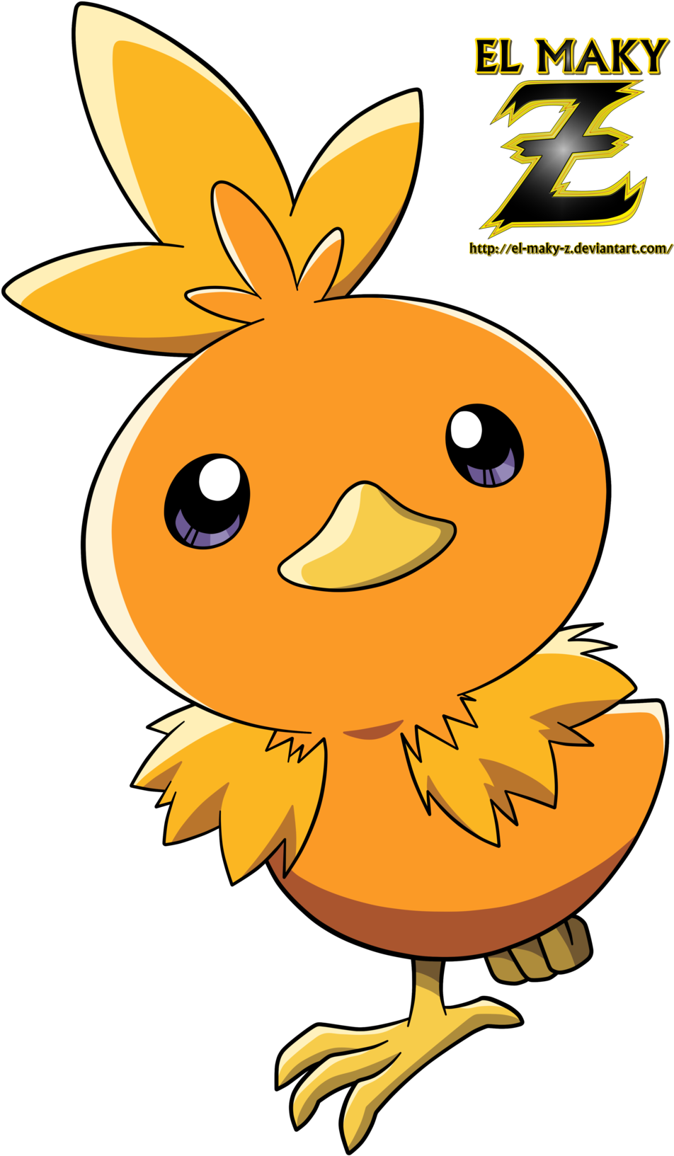 Torchic Pokemon PNG Background