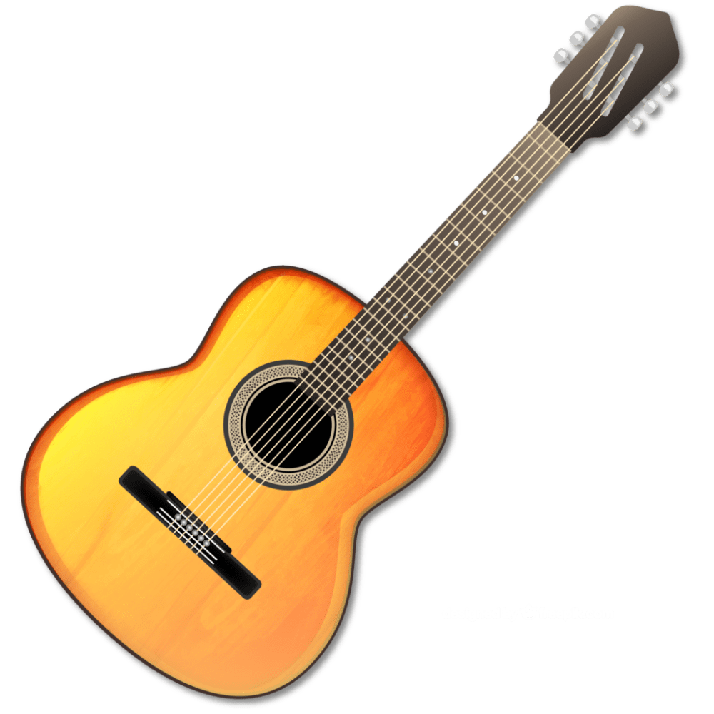 Touch Guitar Transparent PNG