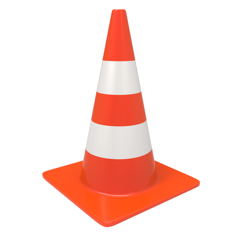 Traffic Cone PNG Clipart Background HD