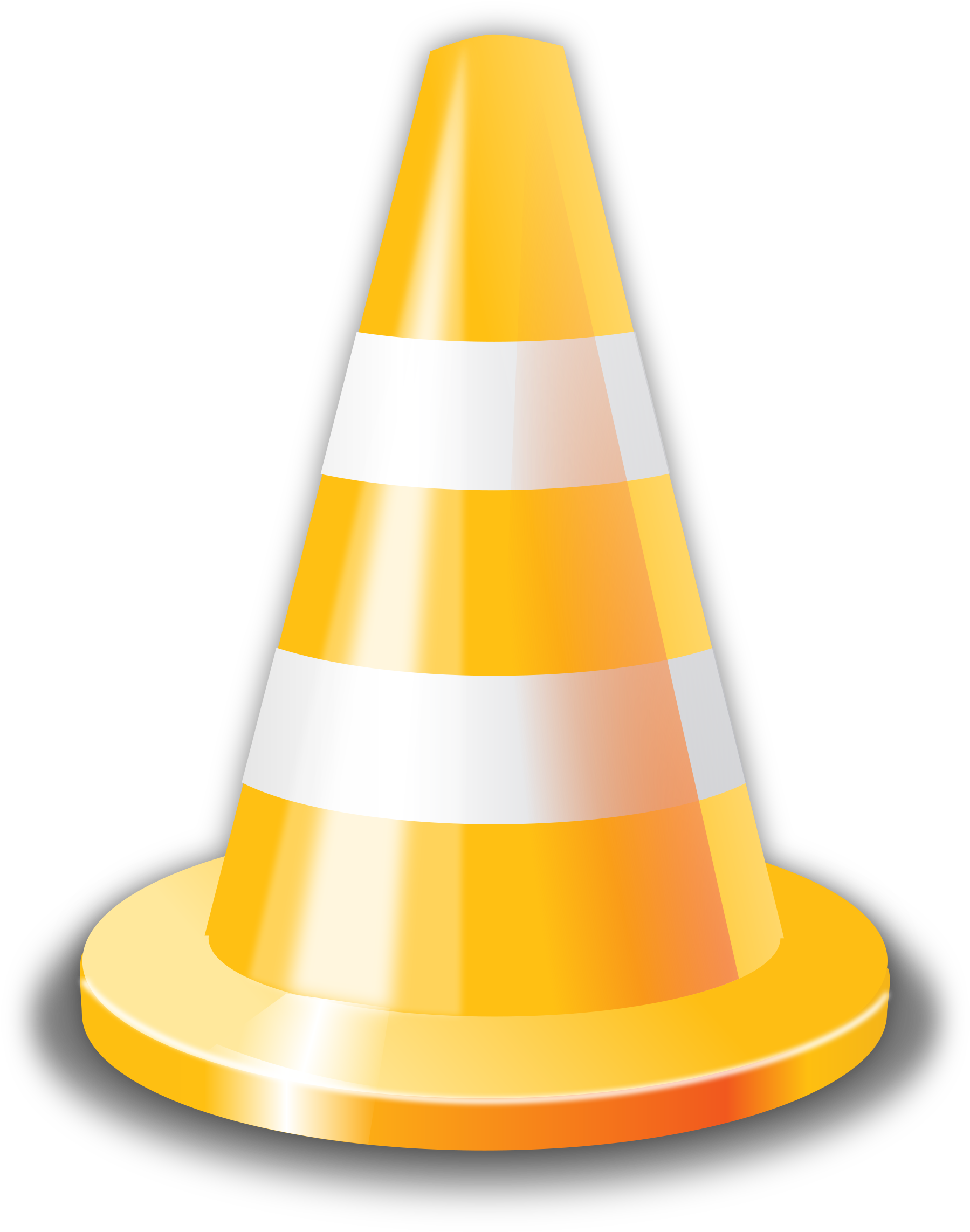 Traffic Cone Transparent Clip Art Image