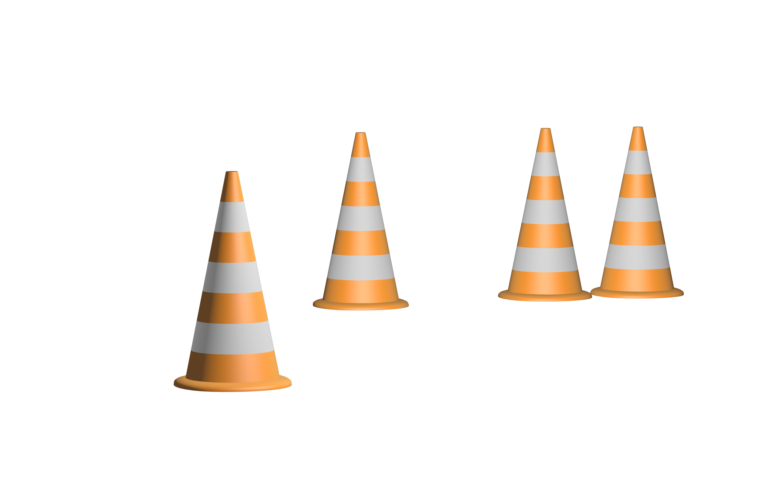 Traffic Cone Transparent Free PNG