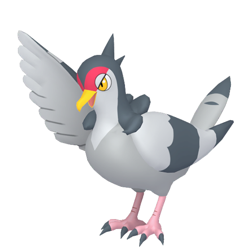 Tranquill Pokemon PNG Background