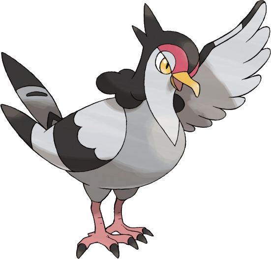Tranquill Pokemon PNG Pic Background