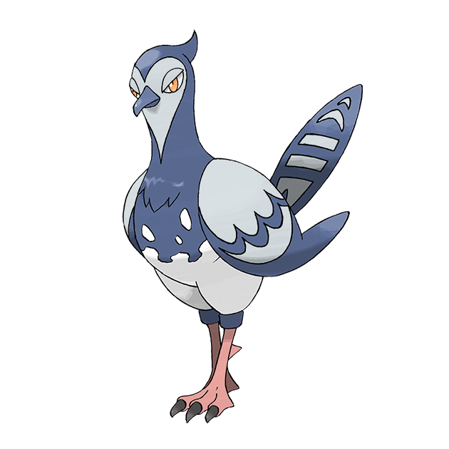Tranquill Pokemon Transparent PNG