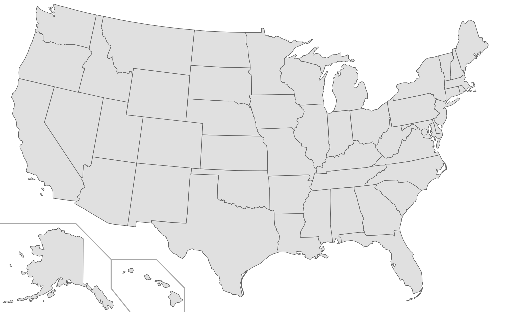 USA Map Transparent Images