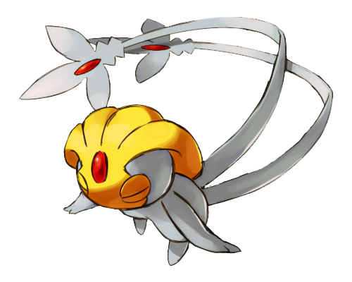 Uxie Pokemon PNG Background