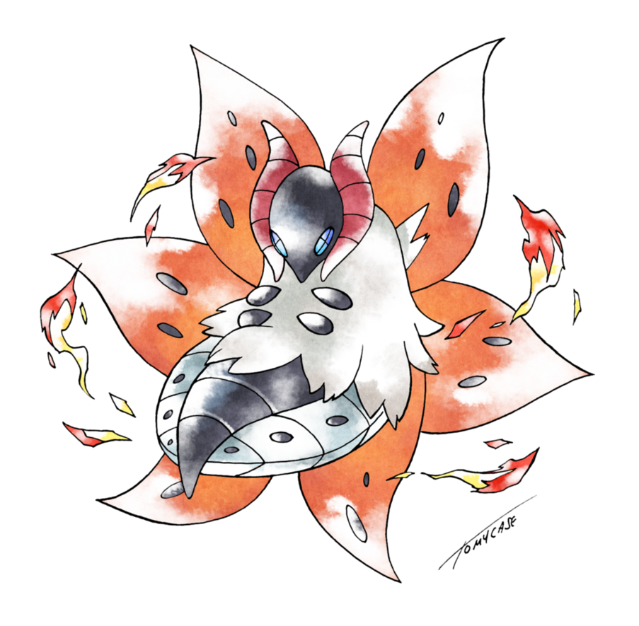 Volcarona Pokemon Transparent PNG