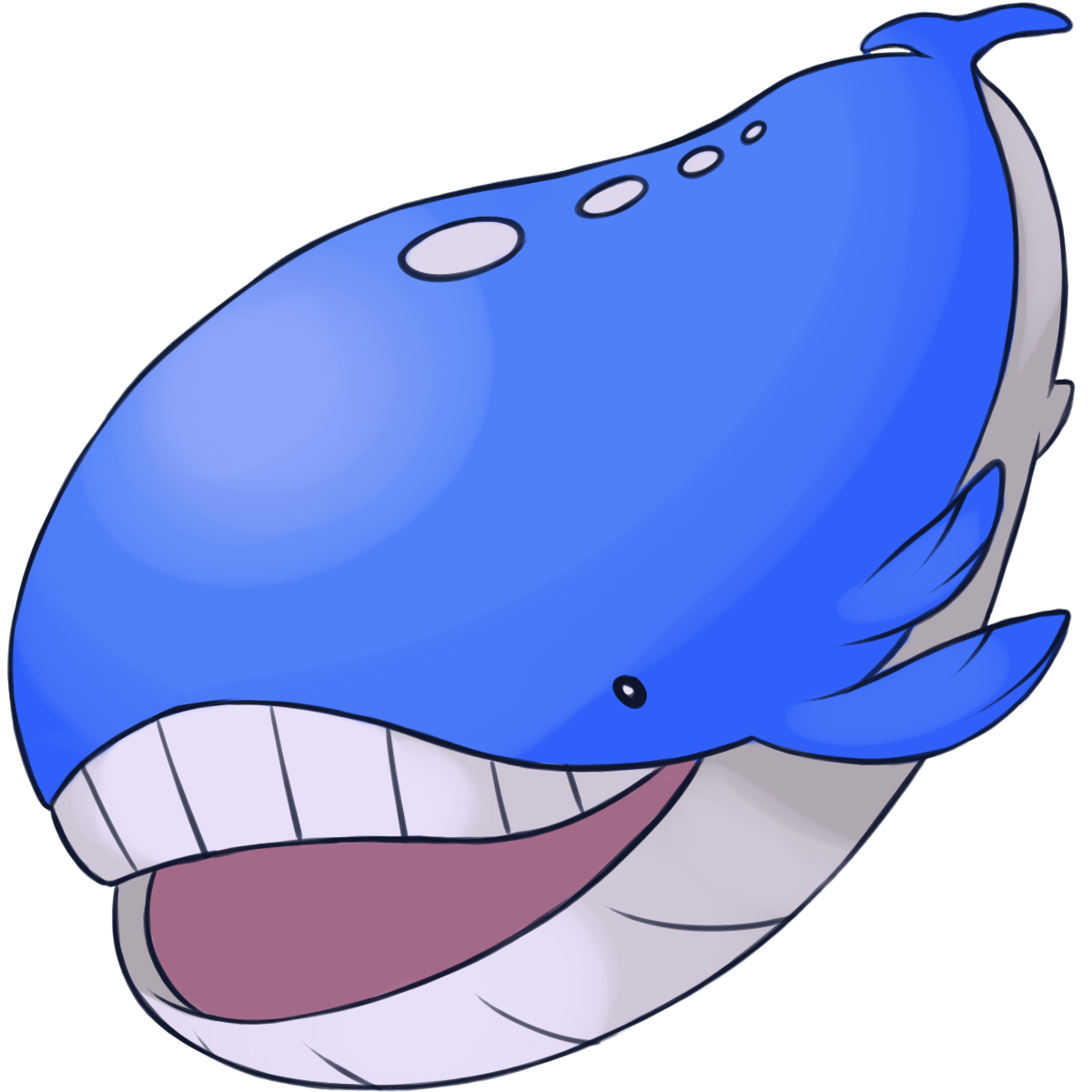 Wailord Pokemon PNG Clipart Background
