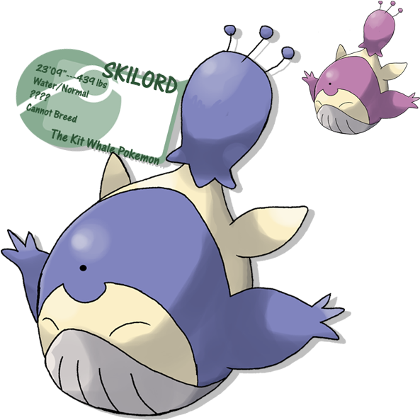 Wailord Pokemon PNG HD Images