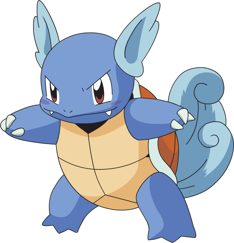 Wartortle Pokemon PNG Clipart Background