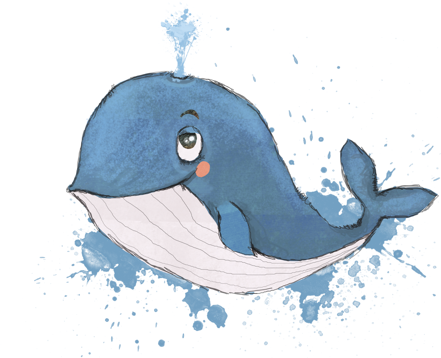 Whale PNG Background
