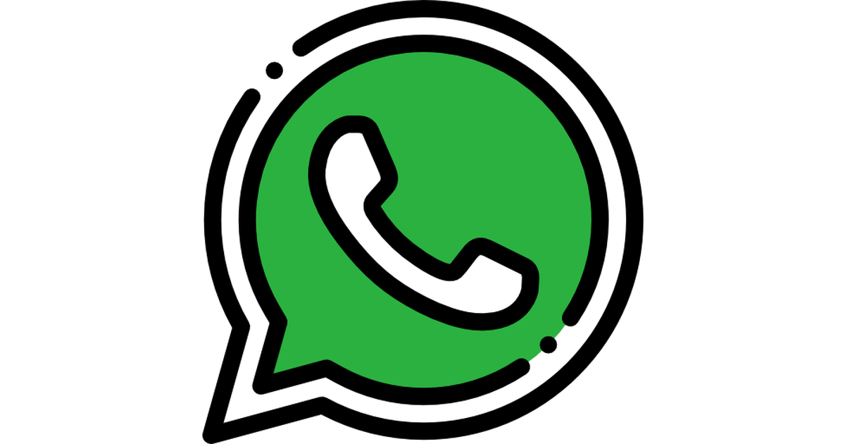 Whatsapp logo fondo PNG Clip Art Image