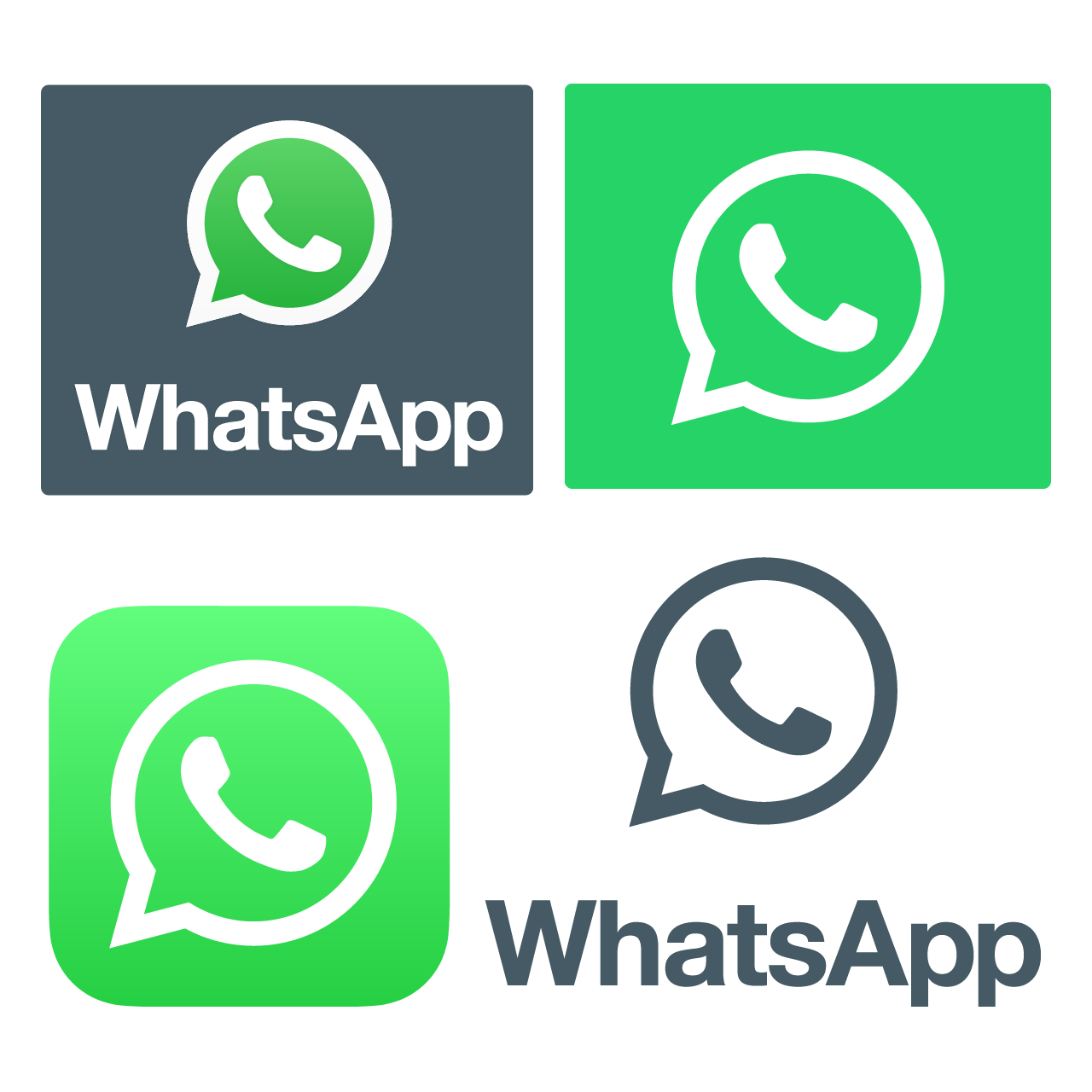 WhatsApp Logo Transparent Clip Art PNG