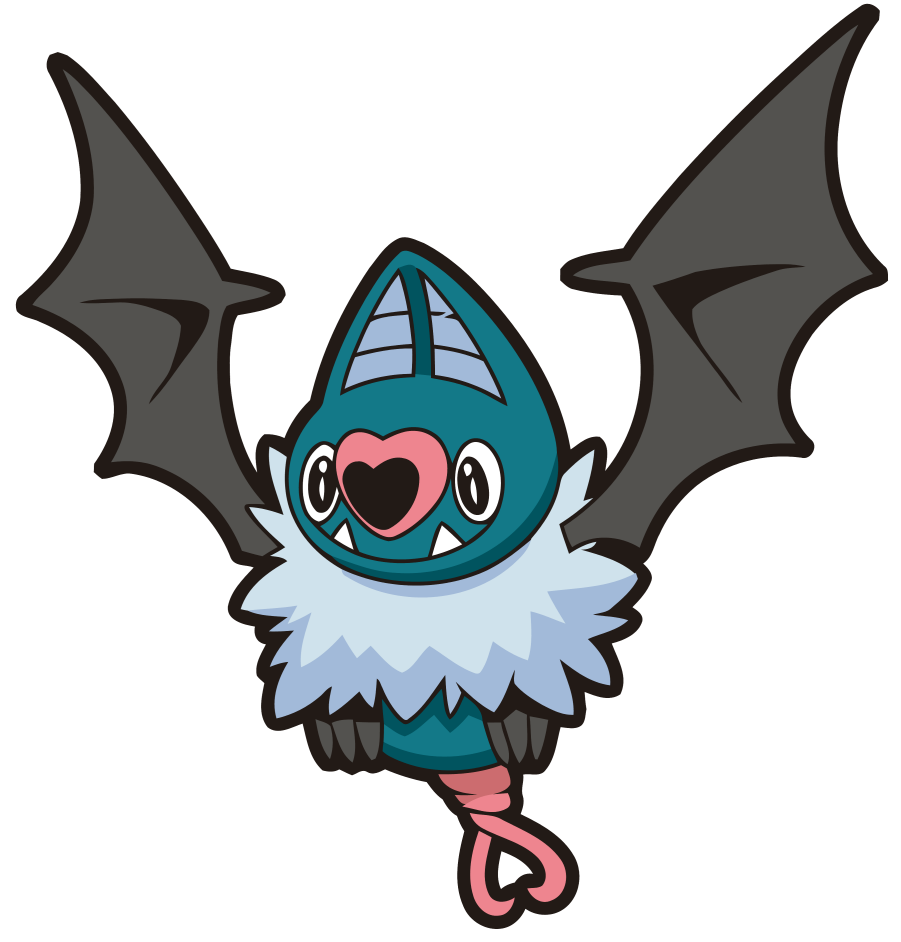 Woobat Pokemon PNG Clipart Background
