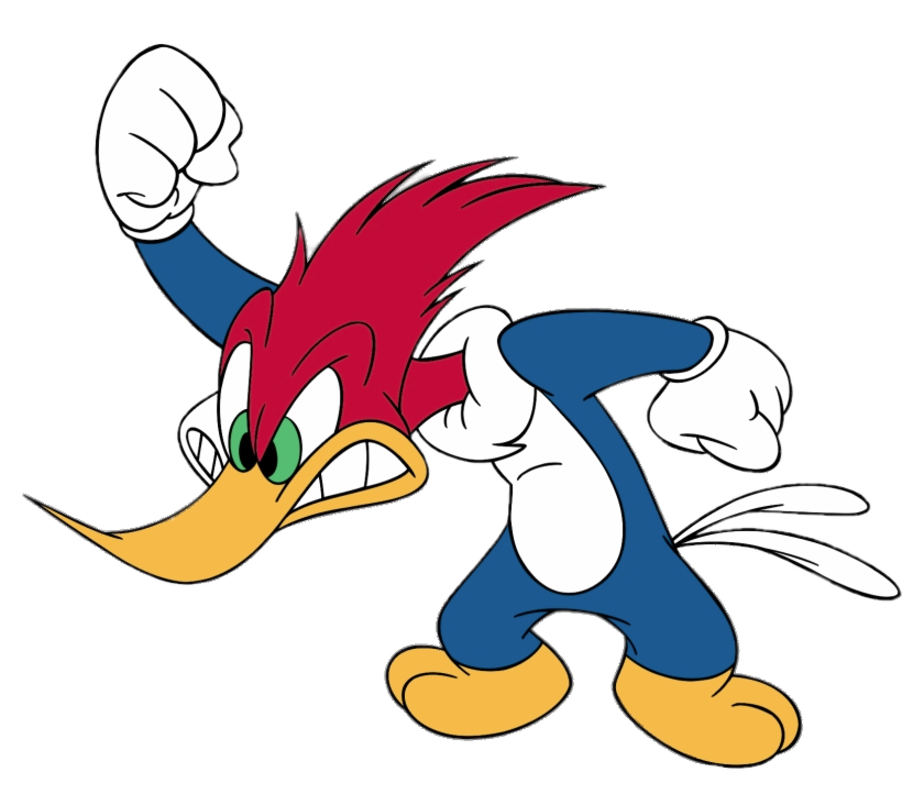 Woody Woodpecker Background PNG Clip Art Image