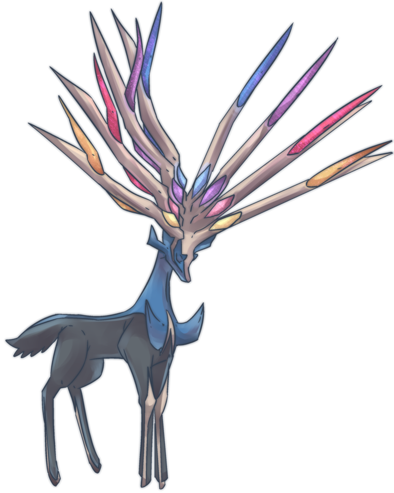 Xerneas Pokemon PNG Images HD