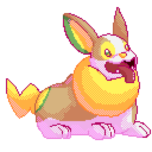 Yamper Pokemon PNG Clipart Background