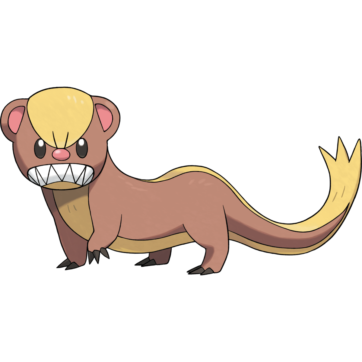 Yungoos Pokemon Background PNG Image