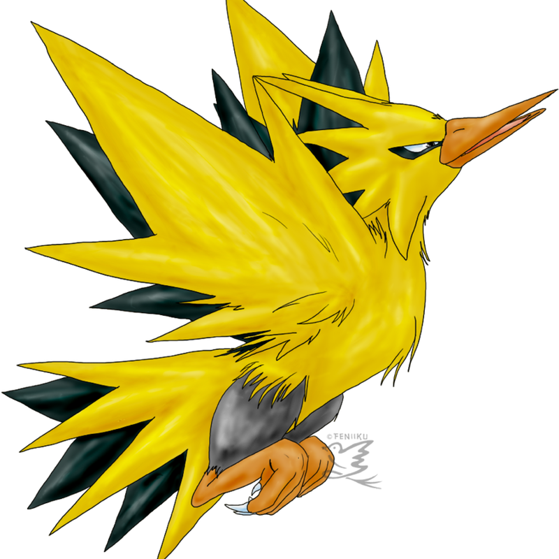Zapdos Pokemon PNG HD Images
