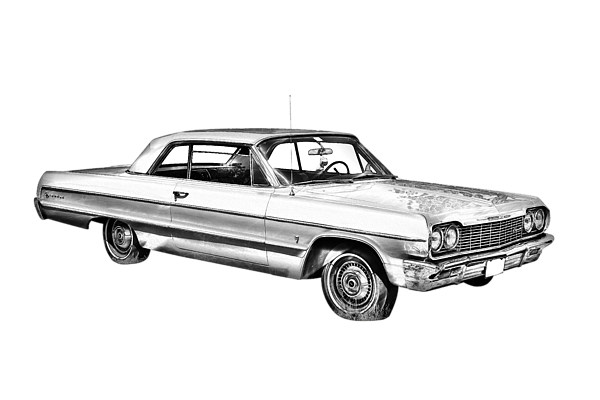 1964 Chevrolet Impala Transparent Background
