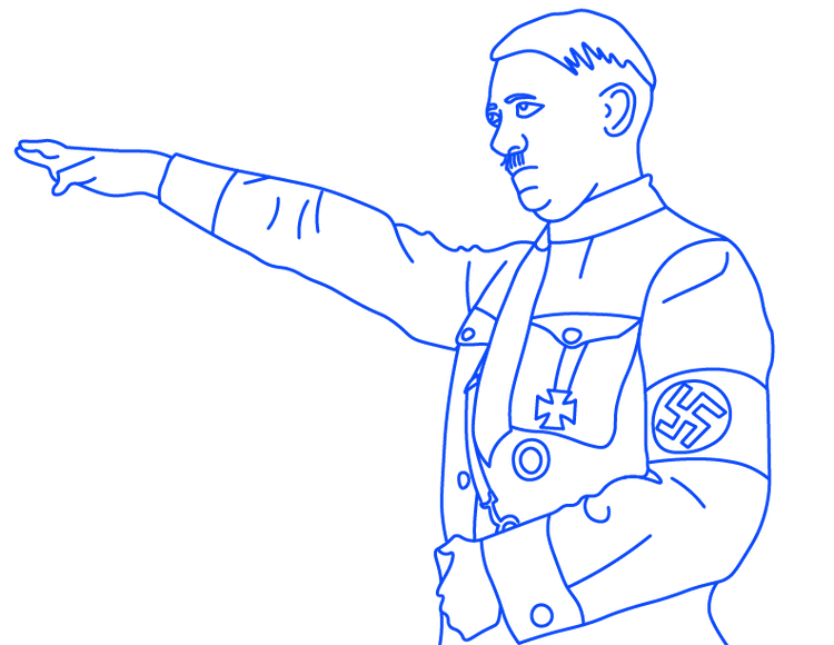 Adolf Hitler No Background