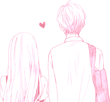 Aesthetic Couple Background PNG Image