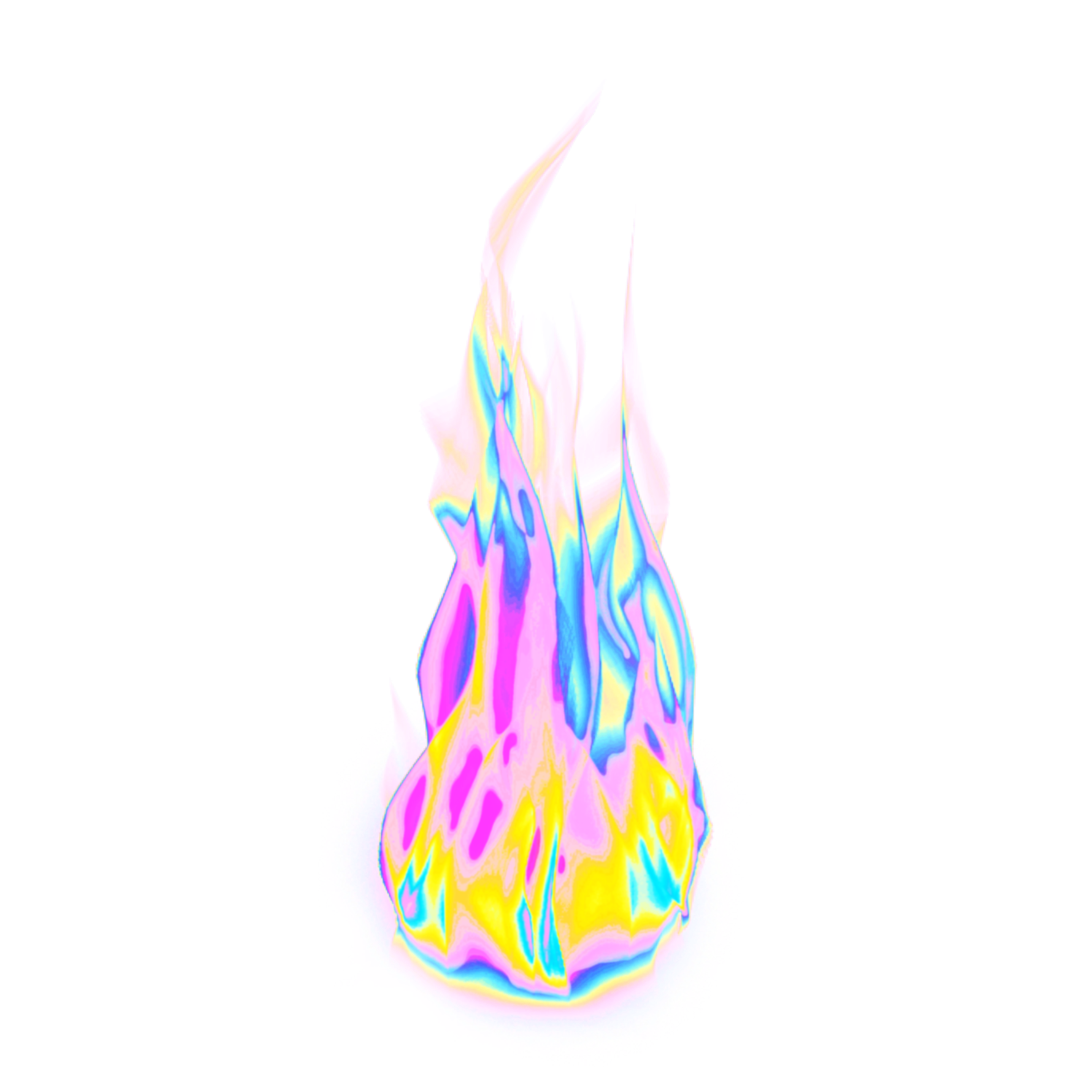 Aesthetic Fire Transparent Background