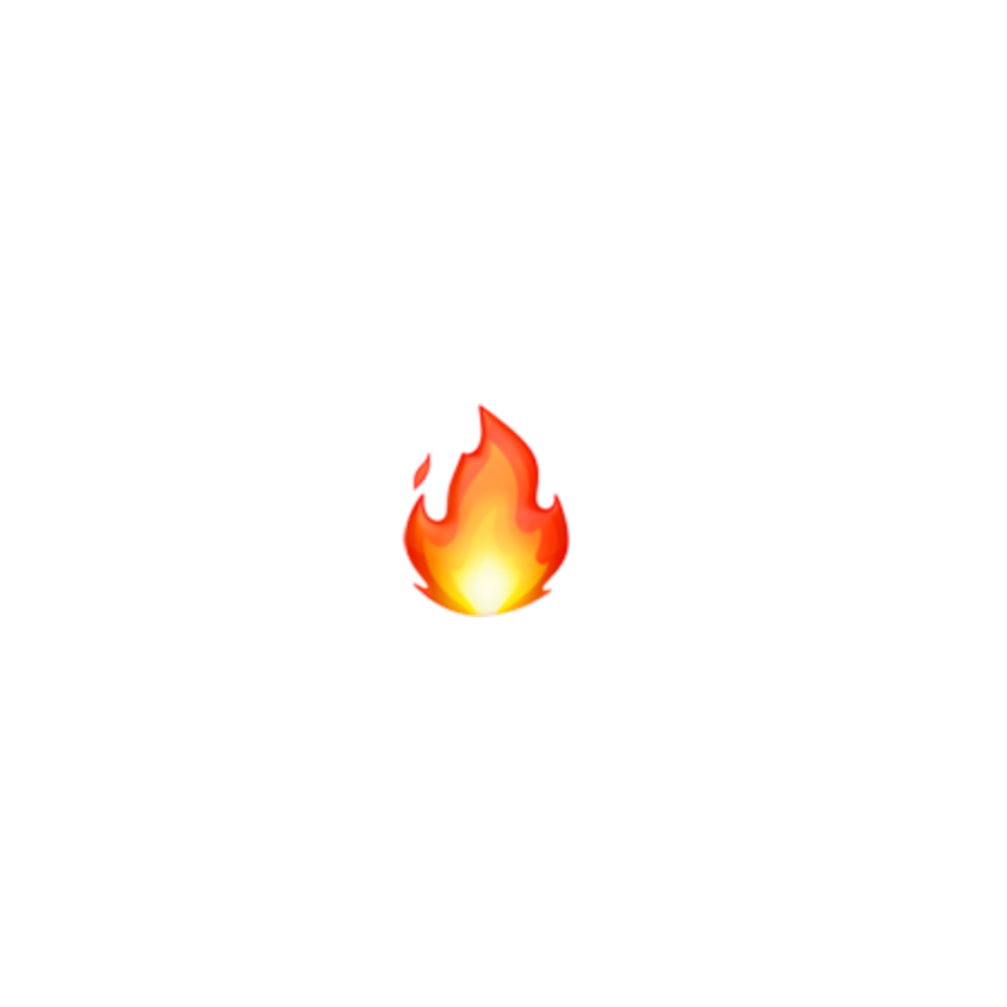 Aesthetic Fire Transparent Free PNG