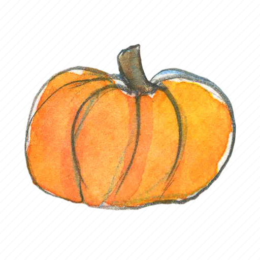 Aesthetic Pumpkin Background PNG Image