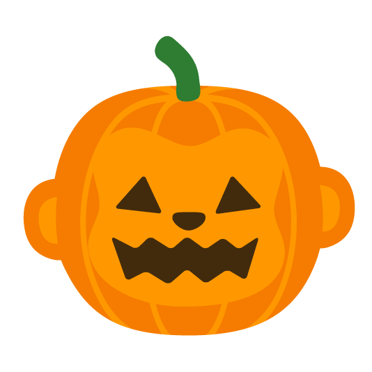 Aesthetic Pumpkin PNG Background