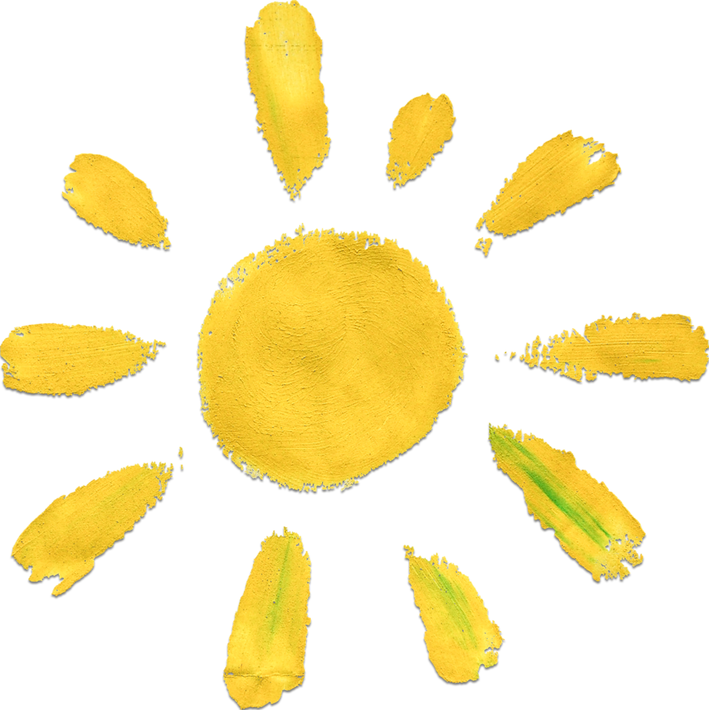 Aesthetic Sun PNG Clipart Background