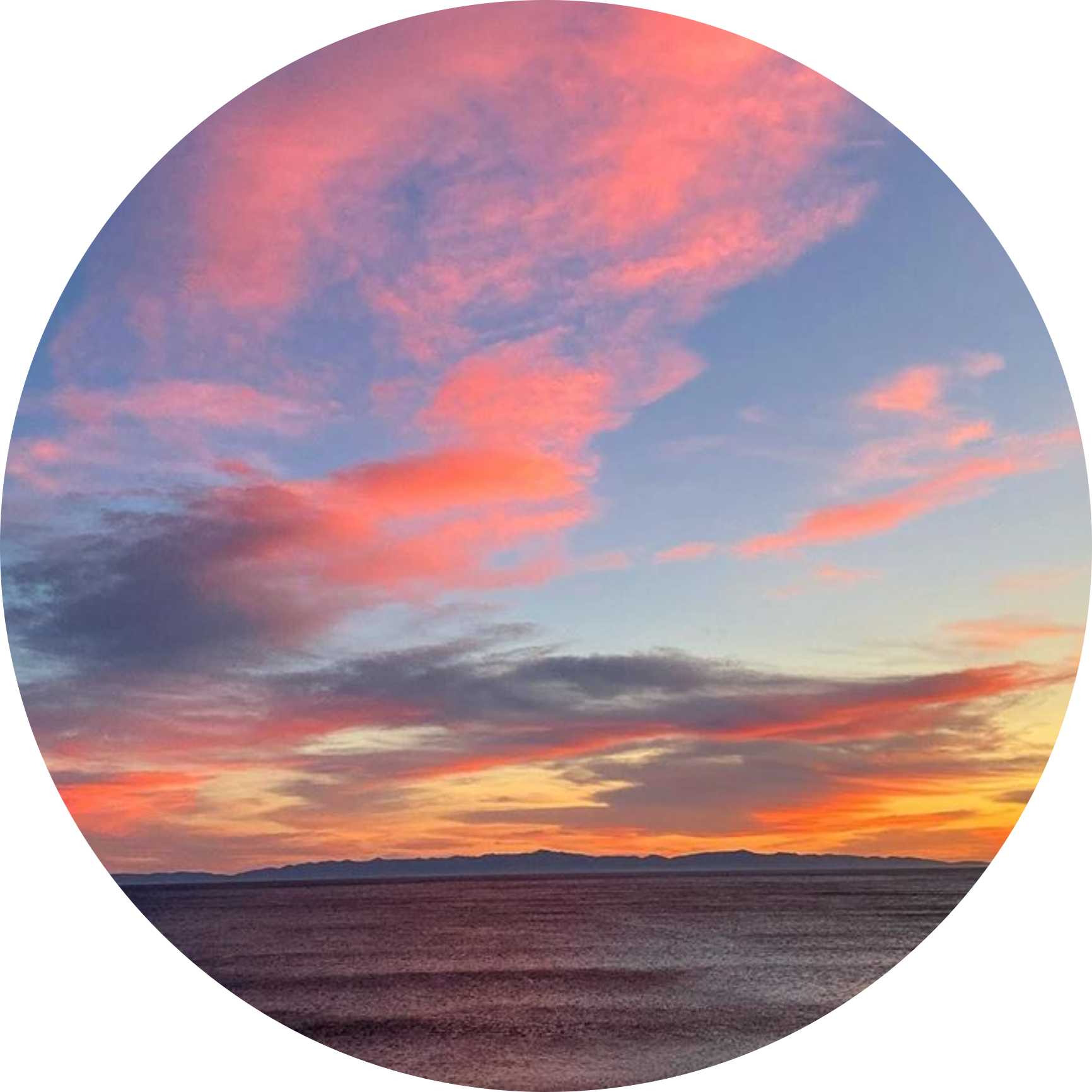 Aesthetic Sunset Transparent Background | PNG Play