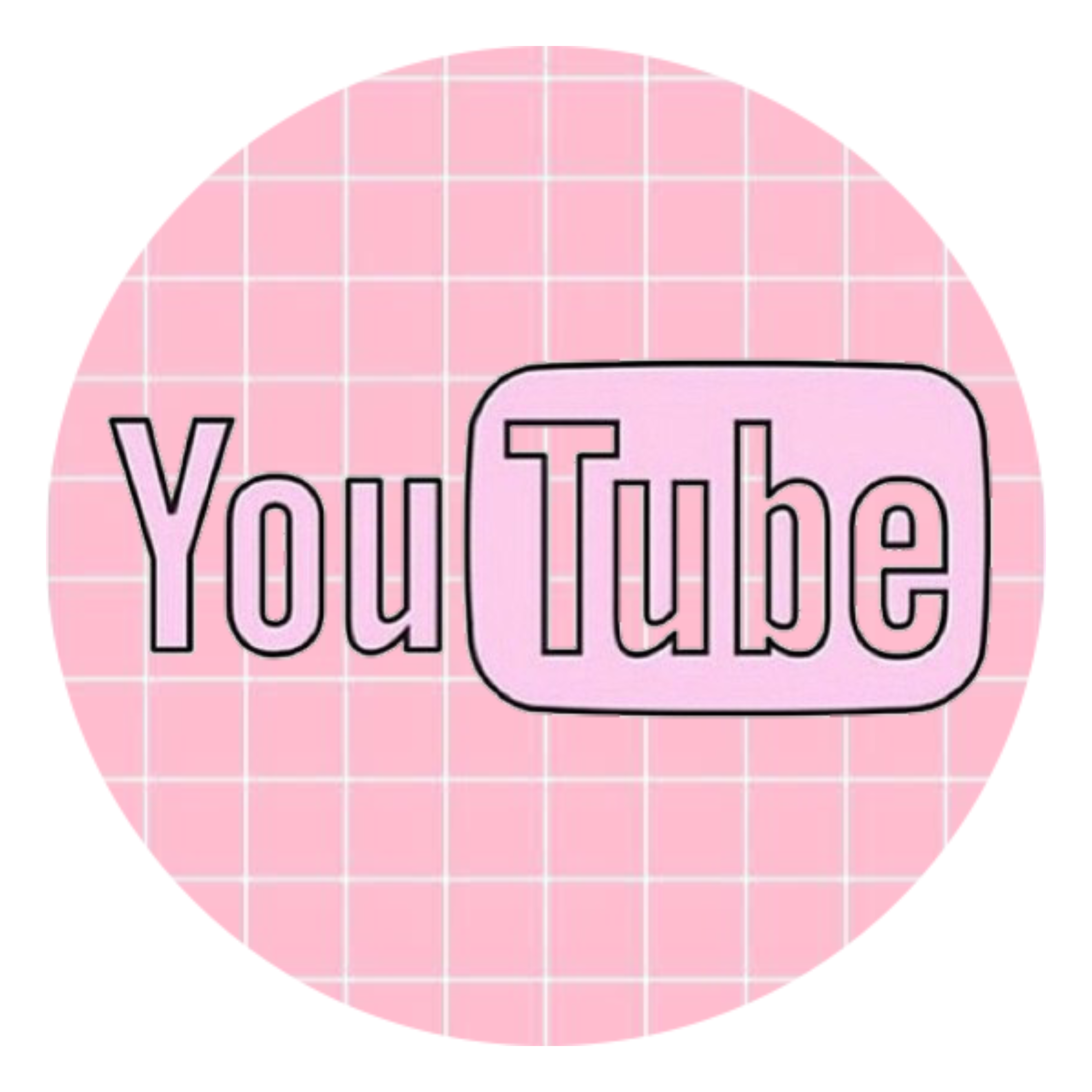 Aesthetic YouTube Download Free PNG