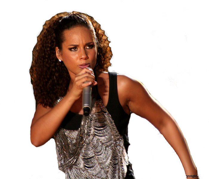 Alicia Keys PNG Clipart Background