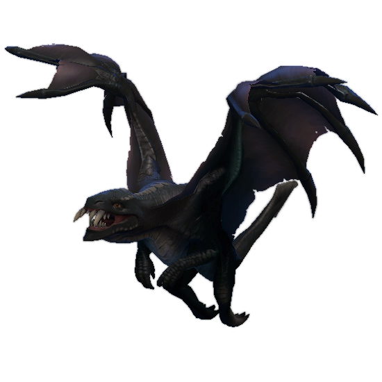 Ancient Black Dragon Background PNG Image
