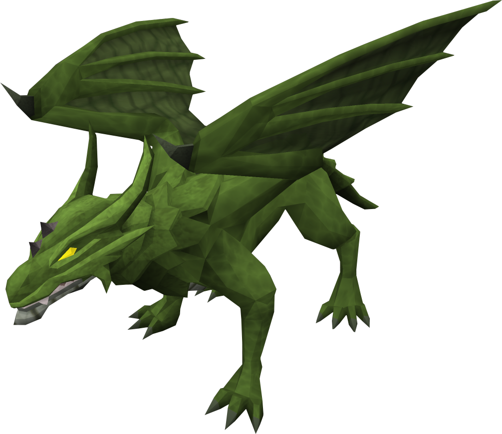 Ancient Green Dragon Transparent Free PNG