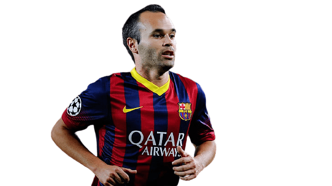 Andres Iniesta Download Free PNG