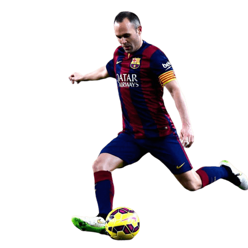 Andres Iniesta PNG Images HD