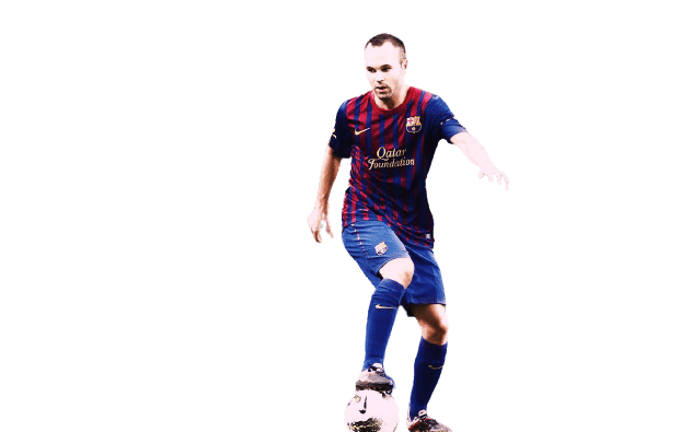 Andres Iniesta PNG Photos