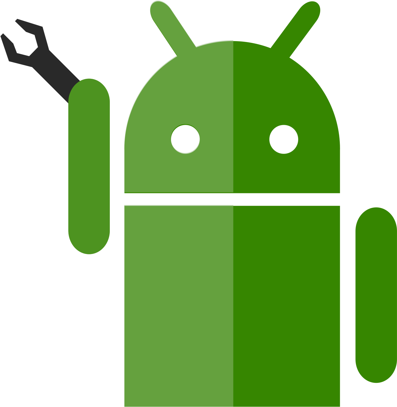 Android Robot Green Transparent PNG