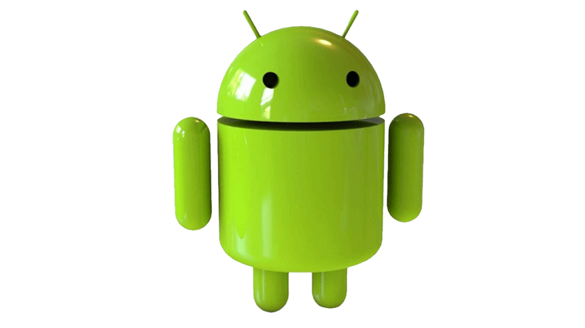 Android Toy Green Transparent Background