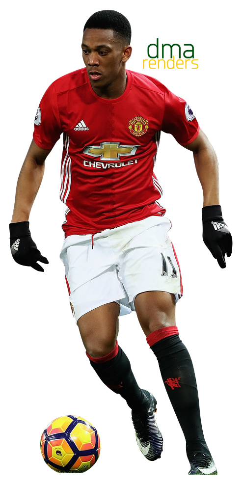 Anthony Martial Background PNG Image