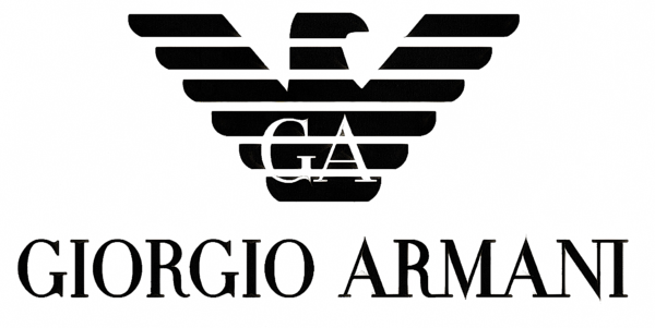 Armani Logo Background PNG Image